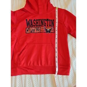 Washington Capitals Hooded Pocket Toddler Sweatshirt Size 3T NWT Red
